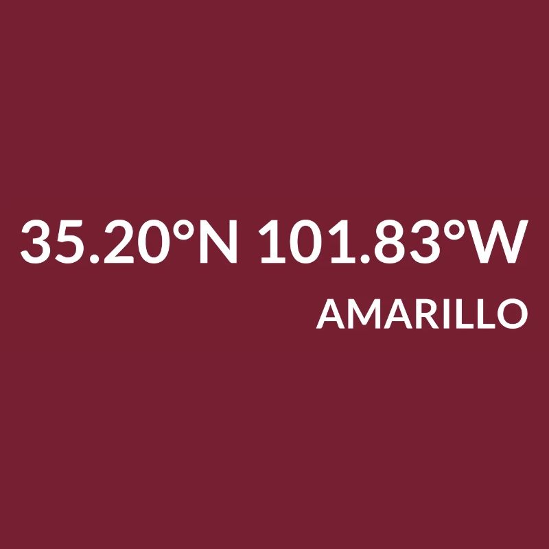 Amarillo, Texas, USA Coordinates