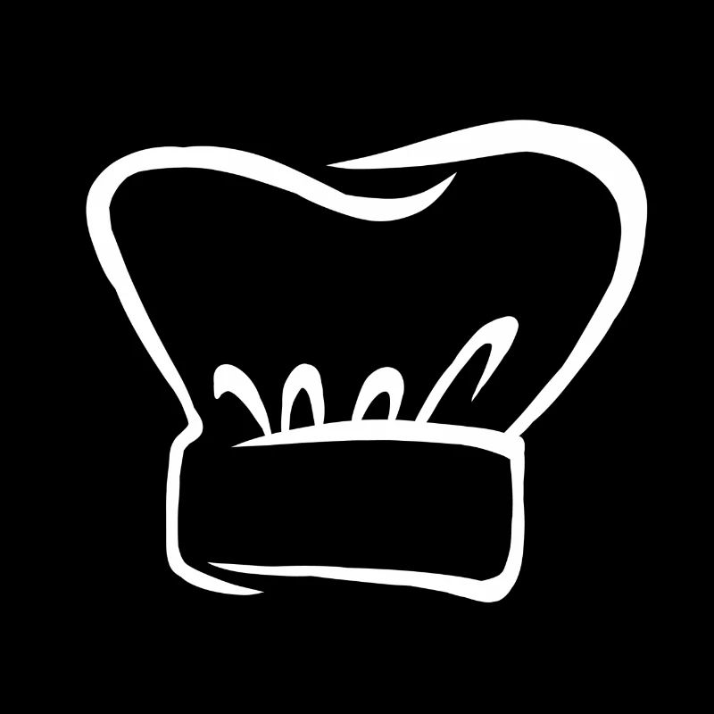 Chef's hat cook baker gift hobby chef cooking