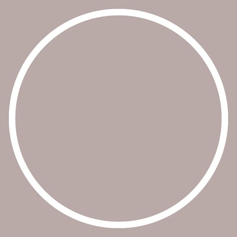 White Round Circle