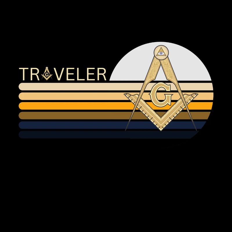 Francs-maçons Franc-maçonnerie Compass Tshirt