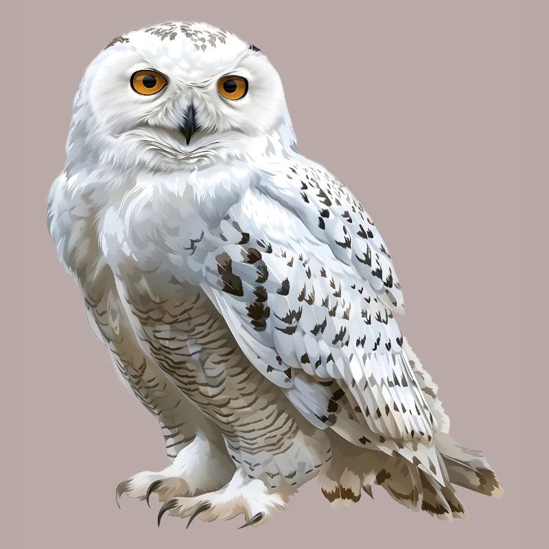 Schnee-Eule