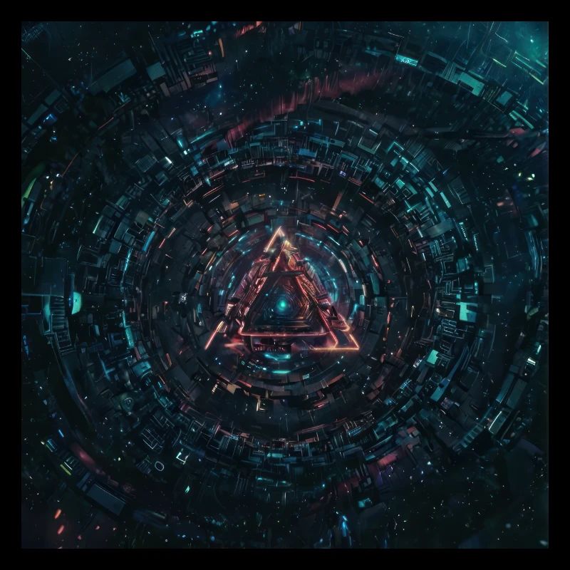 Triangle abstrait