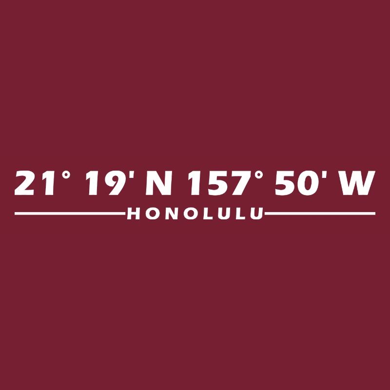 Honolulu Coordinates