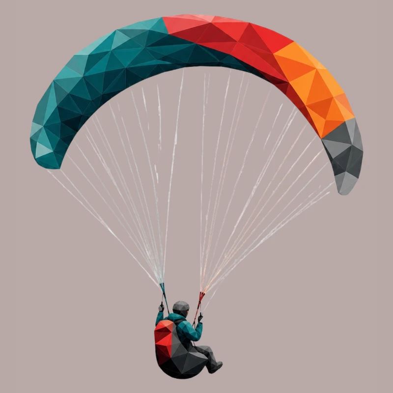 Geometrischer Paragleiter Panodesign