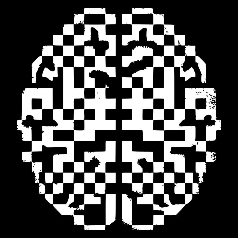 Anatomie du pixel art cérébral