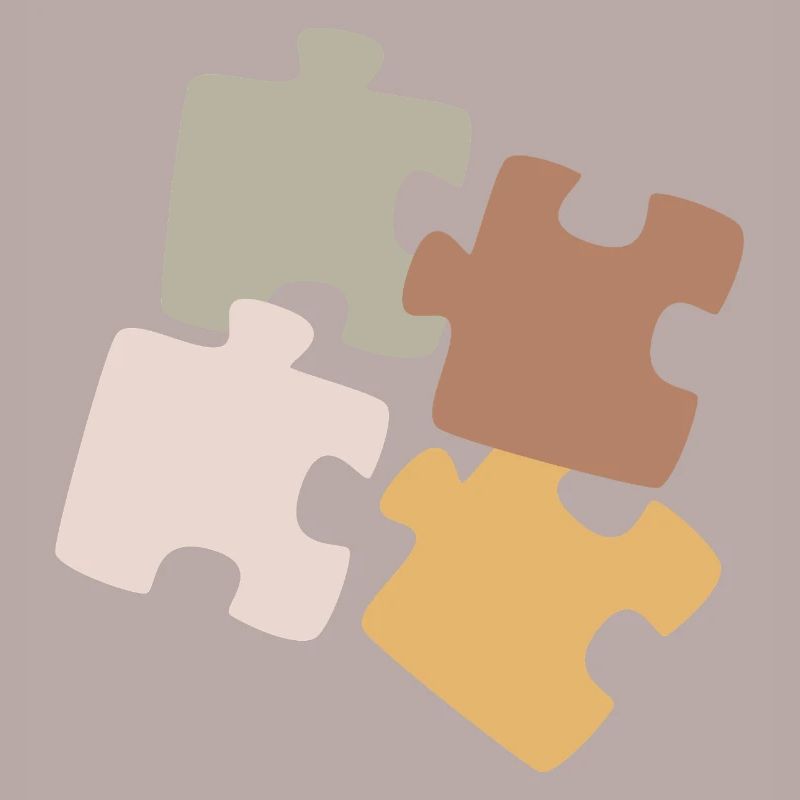 Variété de Patchwork de Puzzles