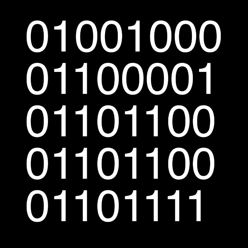 Informatiker ASCII Code Binär