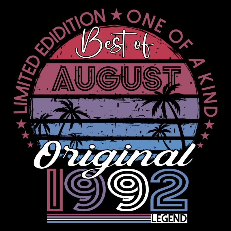 Original Août 1992 30th Birthday Gift Fun