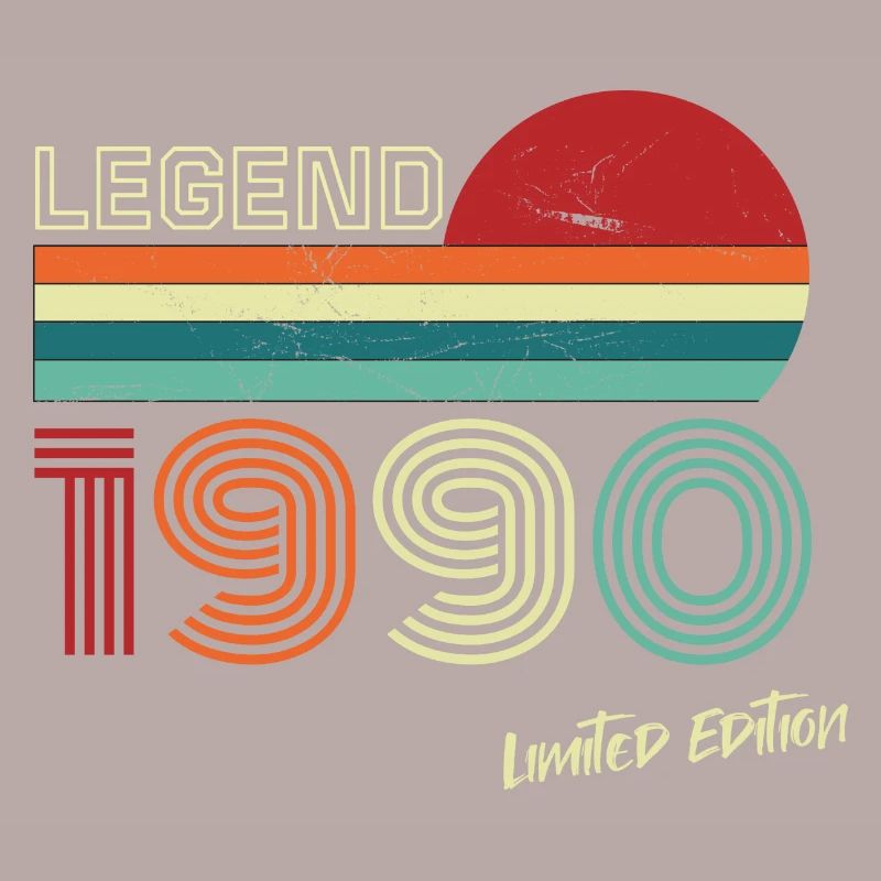 Legend 1990 Geburtstagsshirt Geschenk Jubiläum