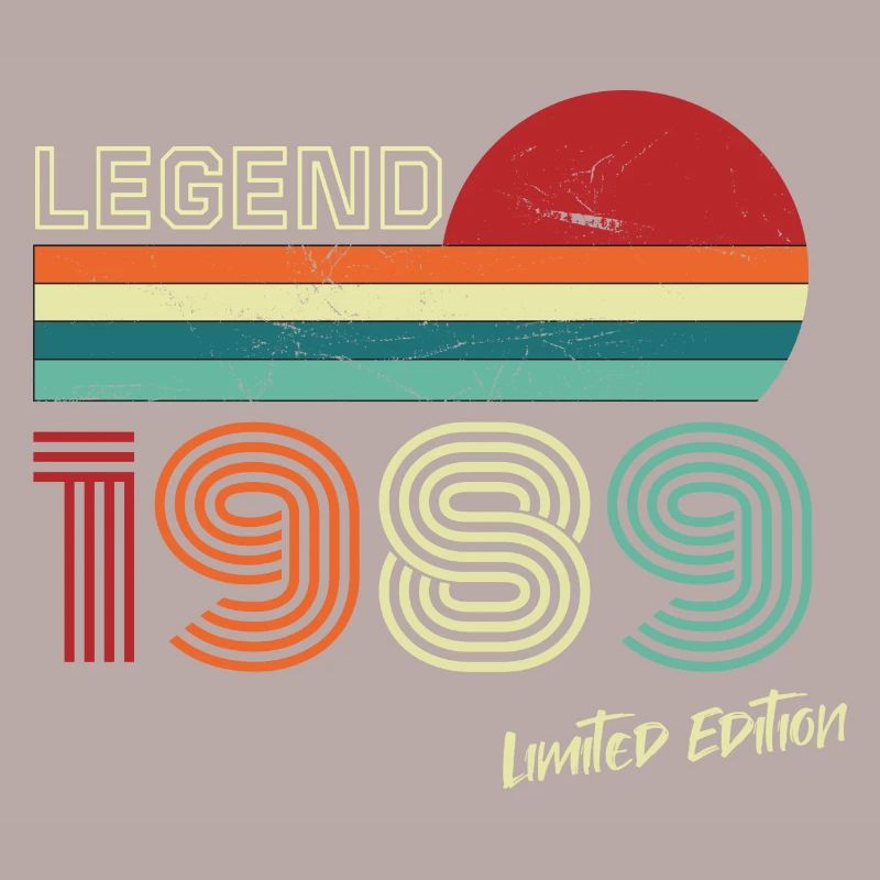 Legend 1989 Geburtstagsshirt Geschenk Jubiläum