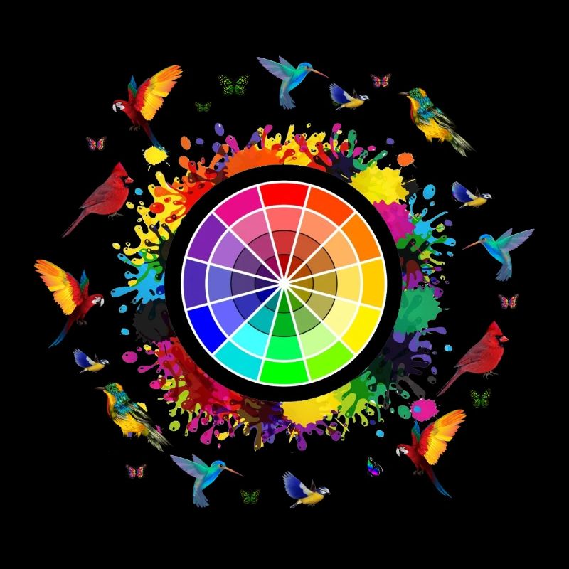 Explosion von Regenbogen, Regenbogen, Regenbogen-t-Shirts