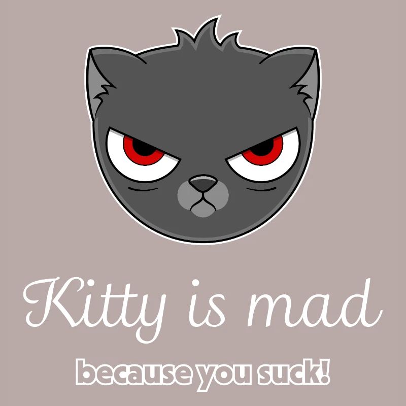 chat offensé