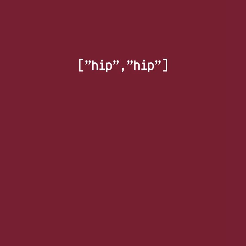 Hip Hip Array Programmer Coding