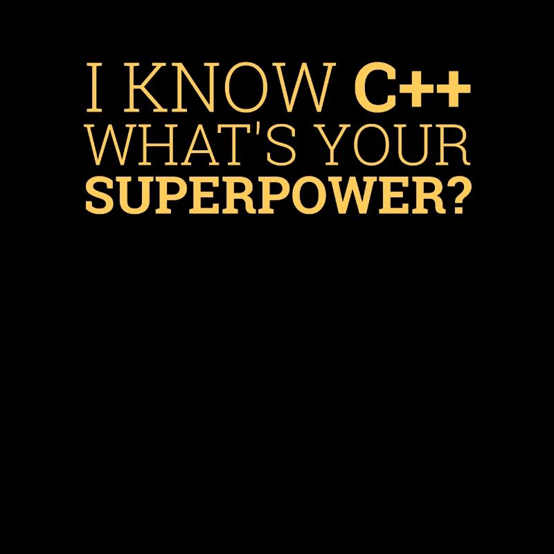 « I Know C++ » | Superpuissance, programmeur
