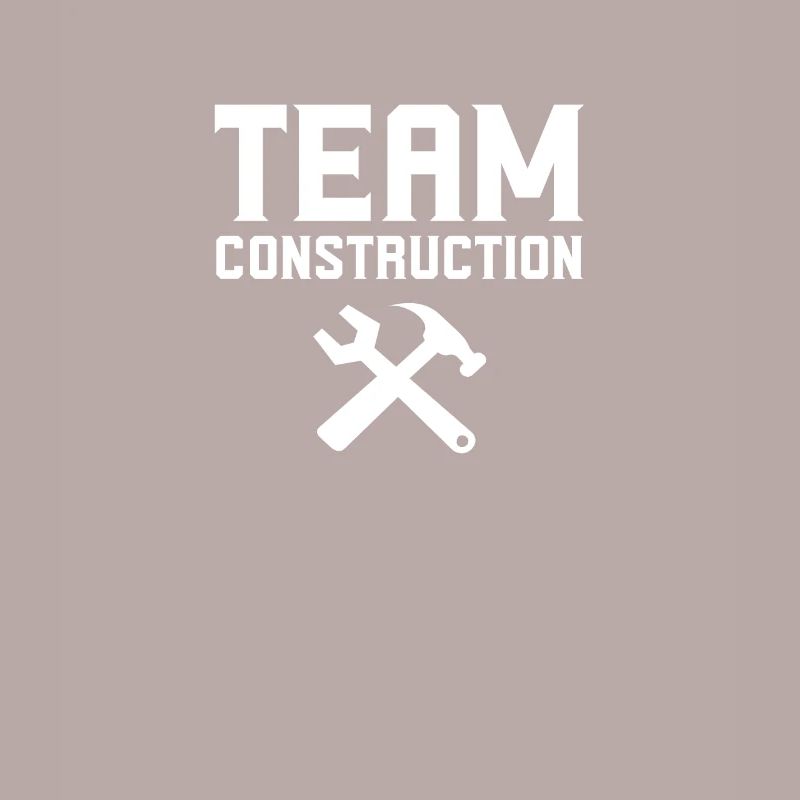 Équipe Chantier Maison Construction Construction Constructeurs Pelles