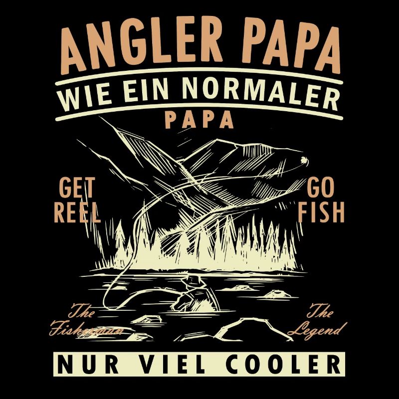 Geschenkidee Angler Papa