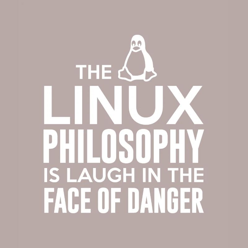 Linux Geek Philosophy Programmer