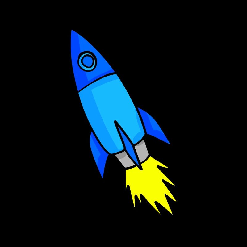 Rocket in space