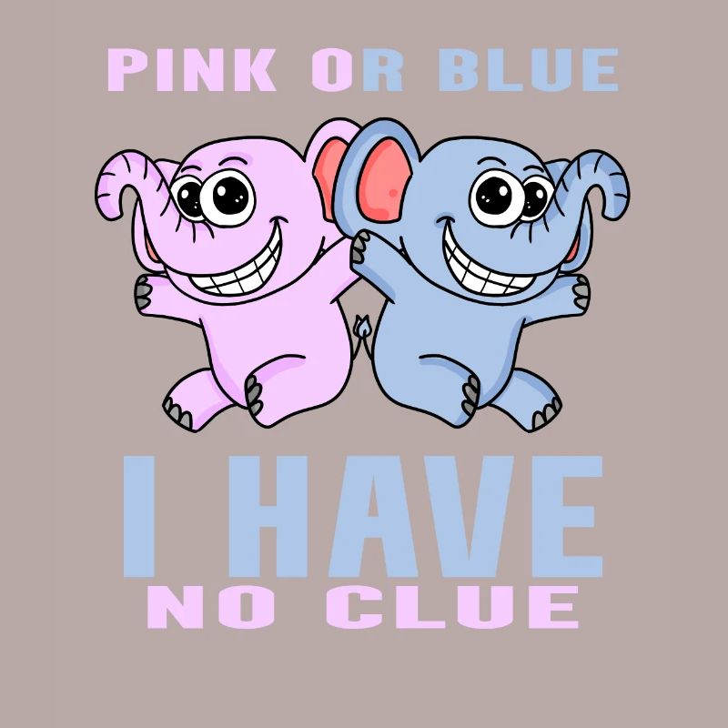 Pink oder Blau