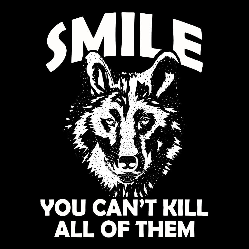 Wolf Tshirt leader chef Meute leitwolf Chef