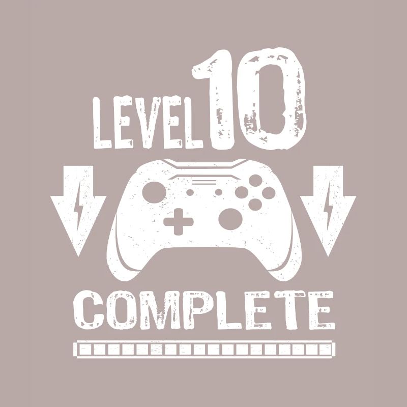 10 Geburtstag Junge Level 10 Complete Geschenkidee