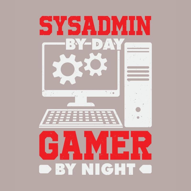System Administrator Gamer Sysadmin Gift