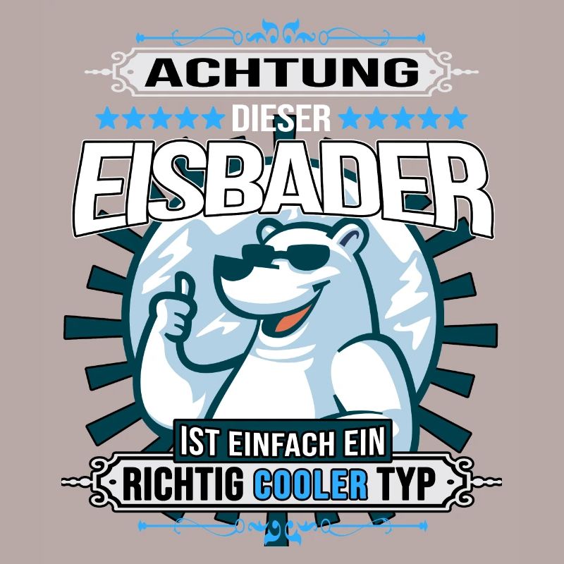 eisbaden winterbader dieser eisbader eisbär polar