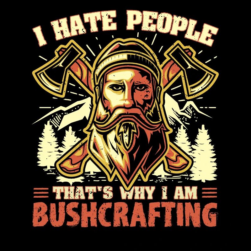 I hate People - That's Why I Am Bushcrafting