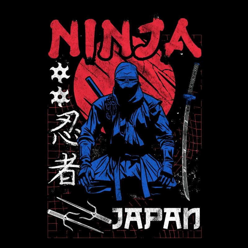 Ninja Geschenk Karate Ninjutsu Judo Samurai Japan