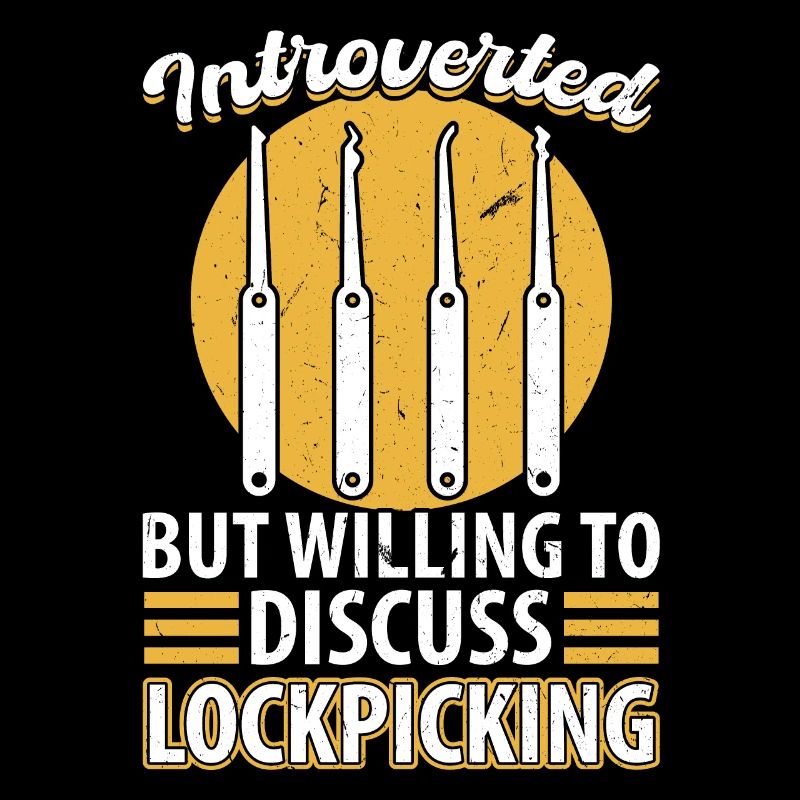Introverti mais prêt à l’emploi lockpicking