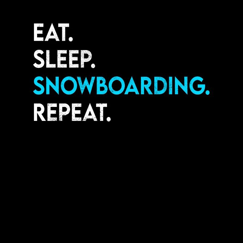 manger dormir snowboard répéter