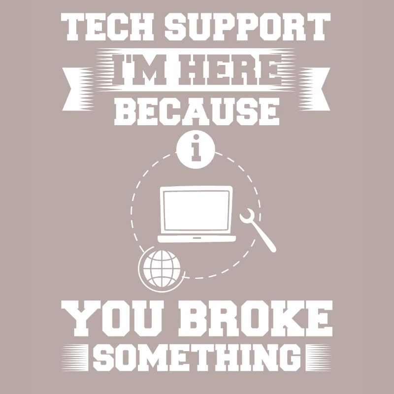 Tech Support IT Technischer Hilfe Helpdesk