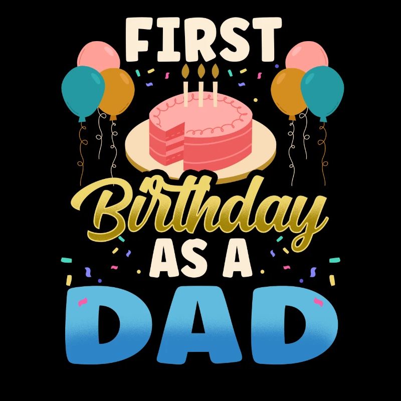 Erster Geburtstag Als Papa Papi Vater Party