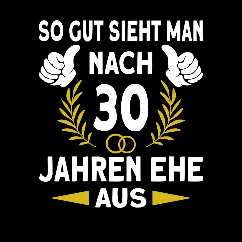 Perlenhochzeit 30 Hochzeitstag Ehemann Ehefrau