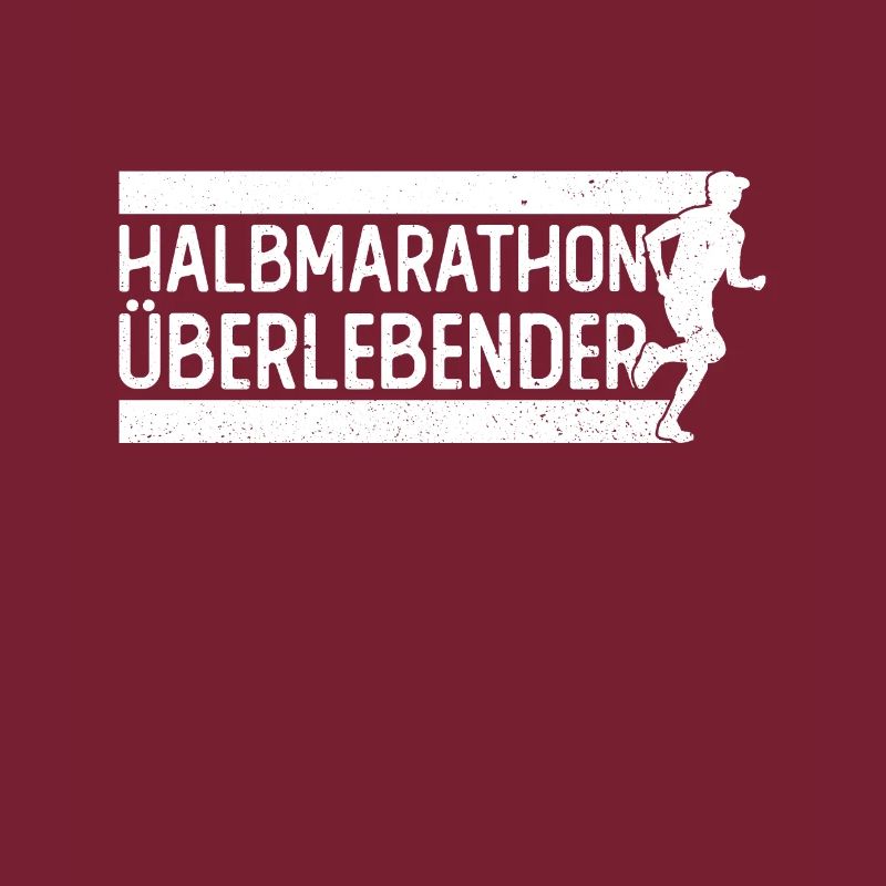 Halbmarathon Überlebender - Halbmarathon Läufer