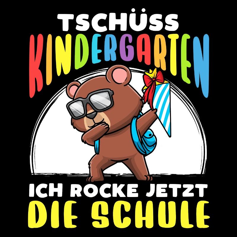 Schulkind Einschulung Bär