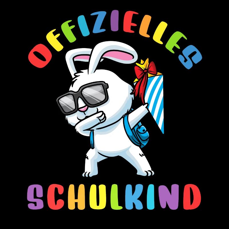 Schulkind Einschulung Hase
