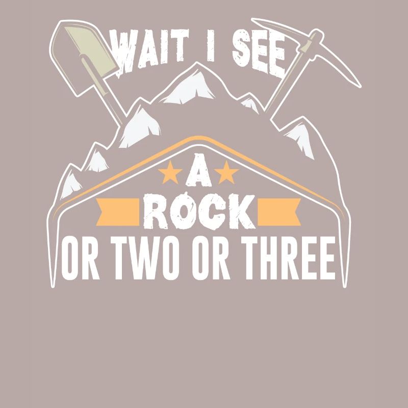 Warte Ich Sehe Einen Stein Oder Zwei Oder Drei