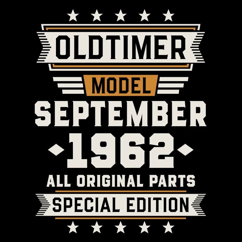 Oldtimer September 1962 Geburtstag Geschenk