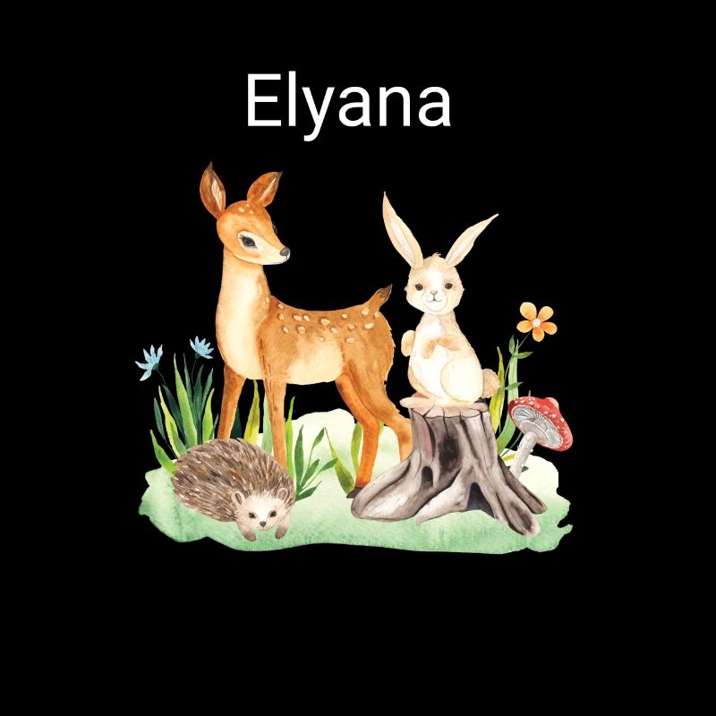 Animal cerf lapin hérisson Elyana