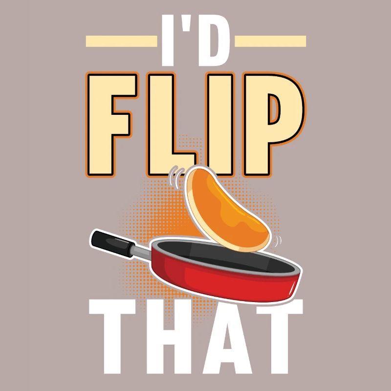 I would turn this around - pancake maker