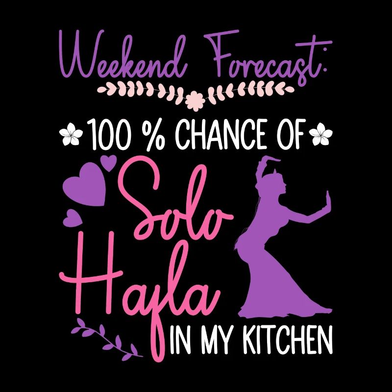 Solo-Hafla dans ma cuisine - danseuse du ventre