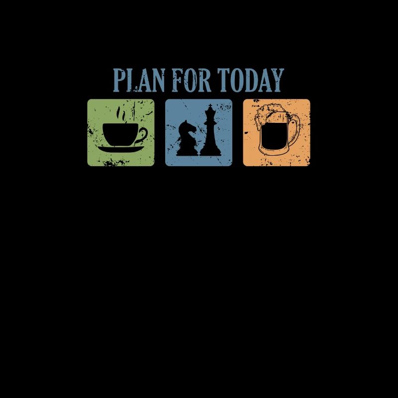 Plan for Today Schach Denksport Spiel