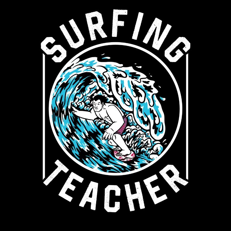 Moniteur de surf Surfer Surfer Planche de surf