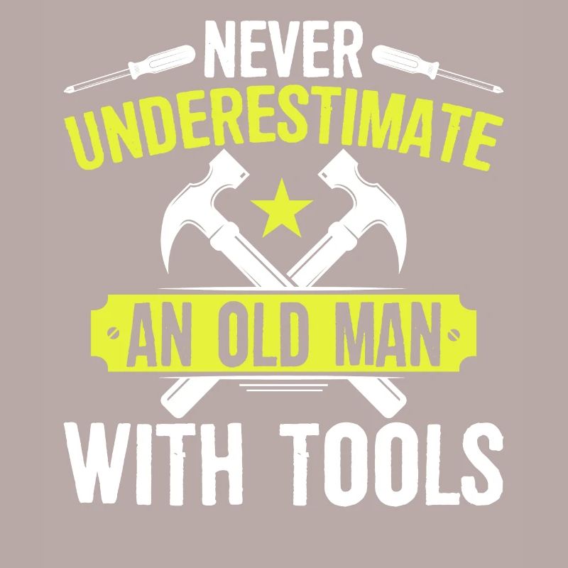 Never underestimate an old man with tools