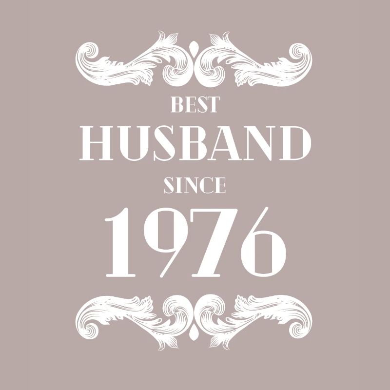 Bester Ehemann seit 1976 Hochzeitstag