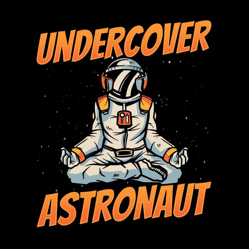 Espace d’astronomie de fusée d’astronaute sous couverture