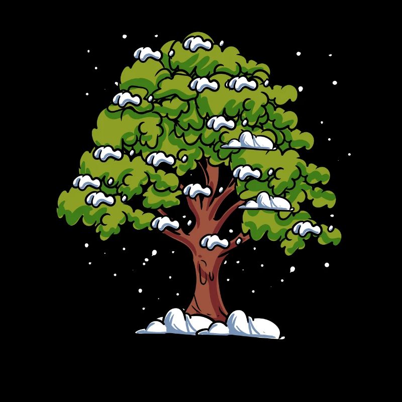 Forêt de chênes