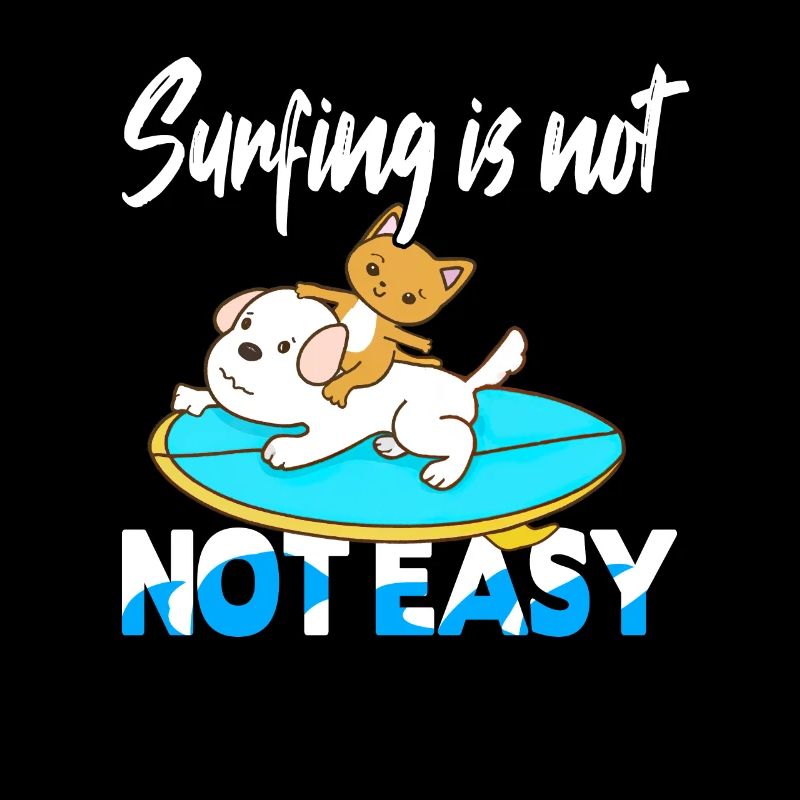Le surf n’est pas facile
