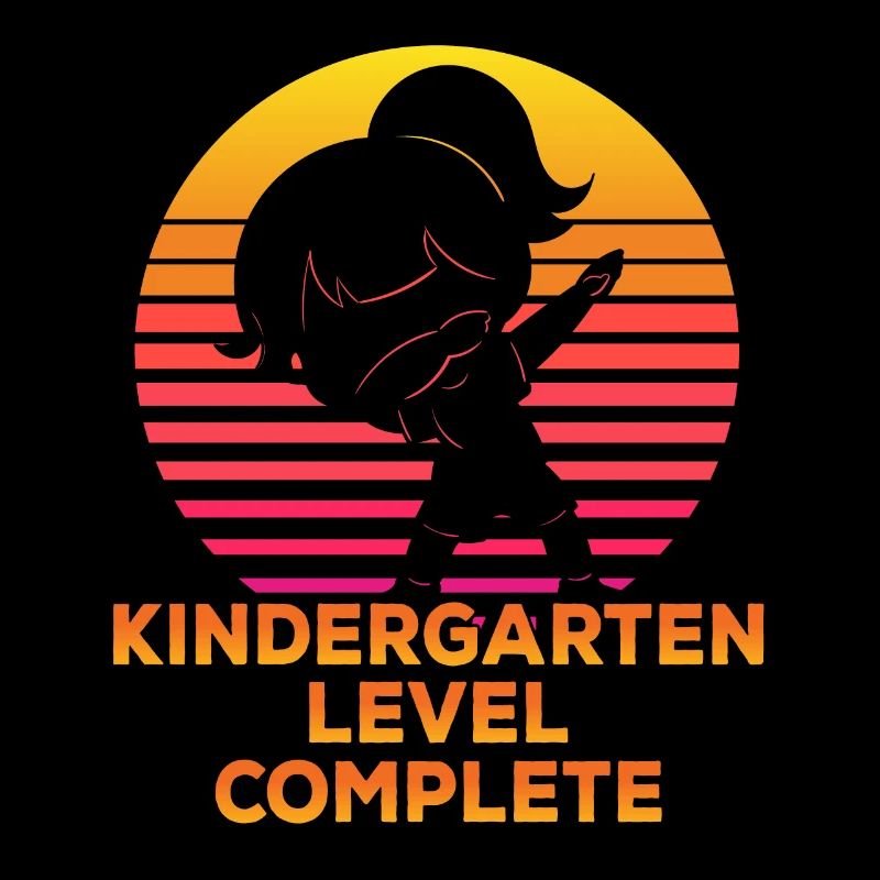 Kindergarten Level Complete Silhouette Dabbing